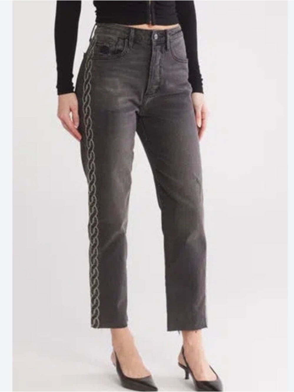 Driftwood Royce Black Straight Leg Jean - Picture 2 of 10